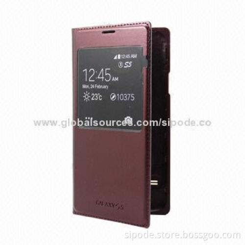 S-view Leather Flip Case Cover for Samsung Galaxy Note3 N9000